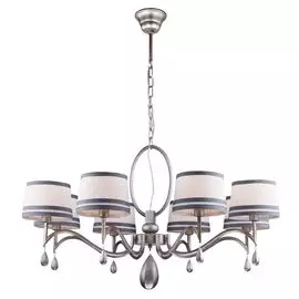 Подвесная люстра Favourite Nika с белыми абажурами