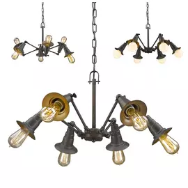 Подвесная люстра Favourite Spider в стиле лофт