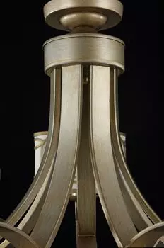 Подвесная люстра Fibi с кремовыми абажурами