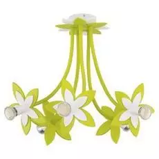 Подвесная люстра Flowers Green зеленого цвета