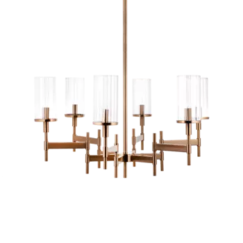 Подвесная люстра Garamond со стеклянными плафонами