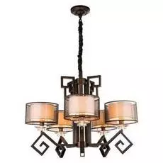 Подвесная люстра Globo в кантри-стиле