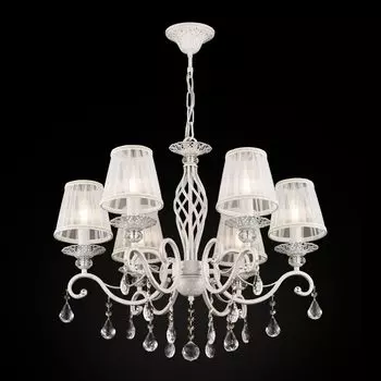 Подвесная люстра Grace с белыми пафонами