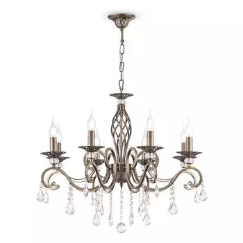Подвесная люстра Grace с подвесками из хрусталя