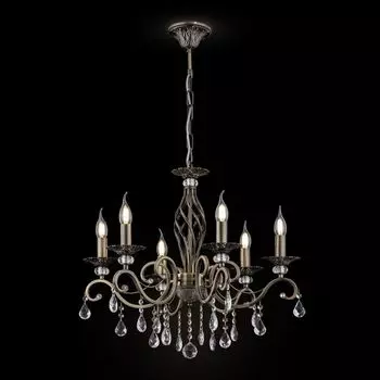 Подвесная люстра Grace с подвесками из хрусталя