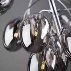 Подвесная люстра Grape с серыми плафонами