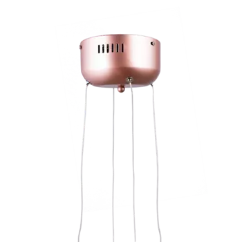 Подвесная люстра Heracleum Rim золотого цвета