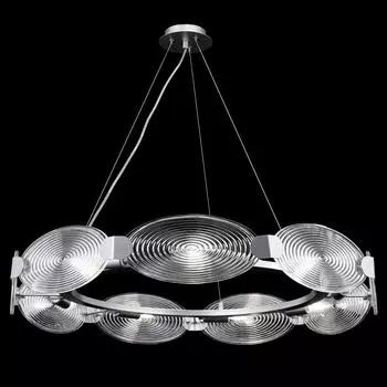 Подвесная люстра Houston со стеклянными пластинами