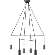 Подвесная люстра Imbria черного цвета
