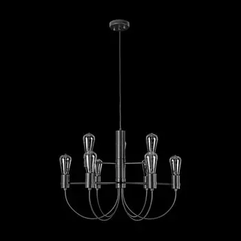 Подвесная люстра Irena коричневого цвета