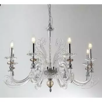 Подвесная люстра из хрусталя