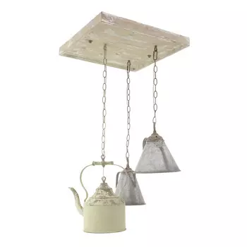 Подвесная люстра из металла