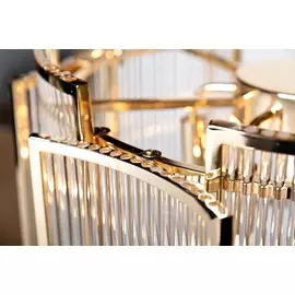 Подвесная люстра из прозрачного стекла