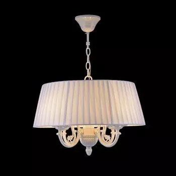 Подвесная люстра Jasmine с плафоном из прозрачной ткани