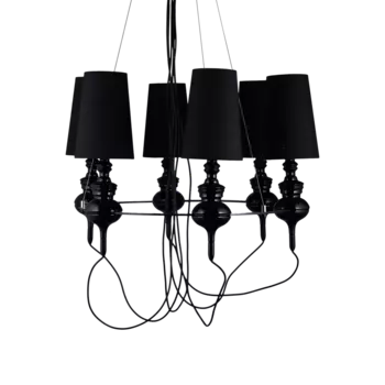 Подвесная люстра Josephine черного цвета
