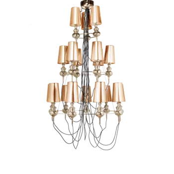 Подвесная люстра Josephine Empress золотого цвета