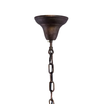 Подвесная люстра Keramisch с бежевыми абажурами