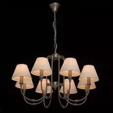 Подвесная люстра консуэлло с белыми абажурами