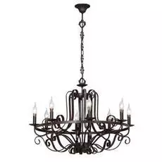 Подвесная люстра коричневого цвета