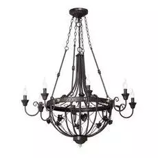 Подвесная люстра коричневого цвета