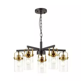 Подвесная люстра Kovis с плафонами из стекла