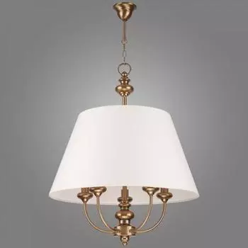 Подвесная люстра Labrado с белым абажуром