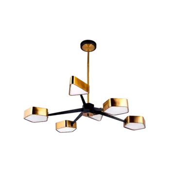 Подвесная люстра Letdown золотого цвета