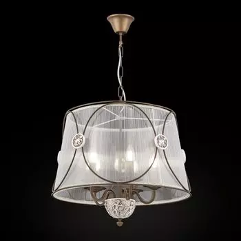 Подвесная люстра Letizia из плиссированной органзы