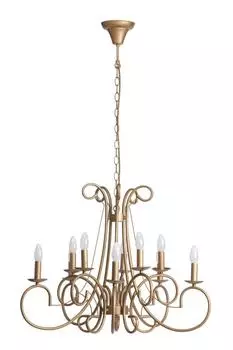 Подвесная люстра Liege с золотым покрытием