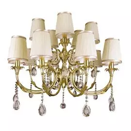 Подвесная люстра Lightstar Cappa с бежевыми абажурами