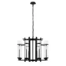 Подвесная люстра Lindale с прозрачными плафонами