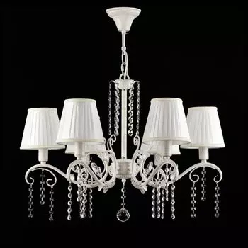 Подвесная люстра Liviano с белыми плафонами