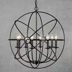 Подвесная люстра Loft it Castle Brown