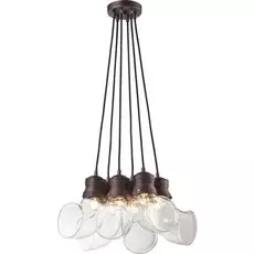 Подвесная люстра Lussole Fialco в стиле лофт