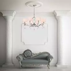 Подвесная люстра Madera с хрустальными подвесками