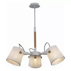 Подвесная люстра Mantra Nordica с бежевыми абажурами