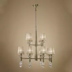 Подвесная люстра Mantra Tiffany Bronze в стиле арт-деко