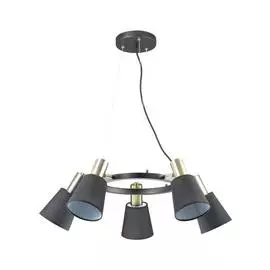 Подвесная люстра Marcus с черными абажурами