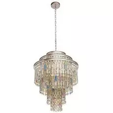 Подвесная люстра марокко с разноцветными подвесками