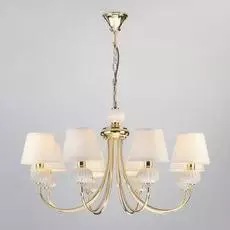 Подвесная люстра Mella с белыми плафонами