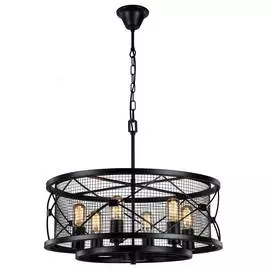 Подвесная люстра Mesh черного цвета