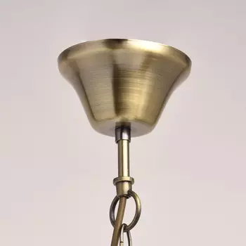 Подвесная люстра моника с хрустальными подвесками