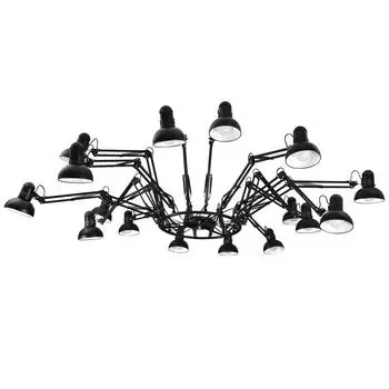 Подвесная люстра морено из металла