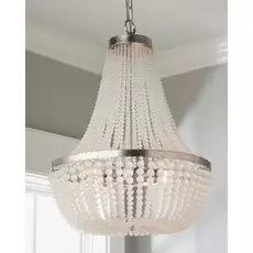 Подвесная люстра найджел Silver с серебряным основанием