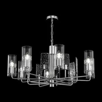 Подвесная люстра Napoli с прозрачными плафонами