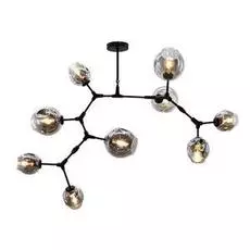 Подвесная люстра нисса с плафонами из стекла