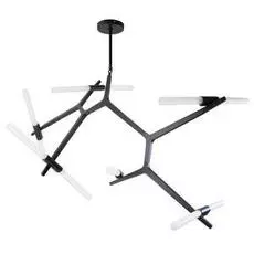 Подвесная люстра никс черного цвета