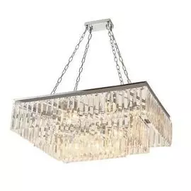 Подвесная люстра Nova с хрустальными элементами