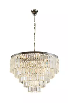 Подвесная люстра Nova с хрустальными подвесками