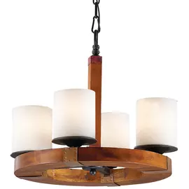 Подвесная люстра Odeon Light Fabo в кантри-стиле